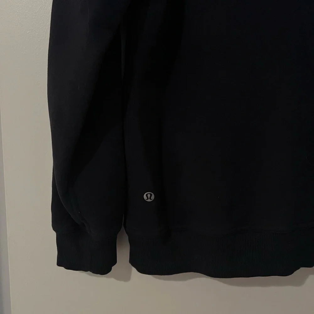 LULULEMON All Yours navy mock neck fleece sweatshirt - Picture 5 of 8